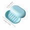 Plastic Soap Dish, 2 PCS Soap Dish with Lid, Bathroom Soap Holder, Soap Cases with Lid, Soap Box for Shower Travel Bathroom