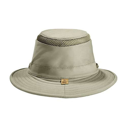 Tilley T5MO Organic Airflo Hat, Khaki Olive, Size 7 1/8