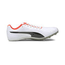 PUMA Men's EVOSPEED SPRINT 10 Sneaker, Puma White-puma Black-lava Blast, 10.5 US