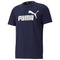 PUMA Men's Essential Logo Tee, Black, XL