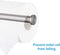 Toilet Paper Holder 304 Stainless Steel, Paper Roll Holder Wall Mount, ETHEL Kitchen roll Holder Toilet Paper Roll Dispenser Bathroom 5 inch Holder for Kitchen Washroom (2 Sticks)