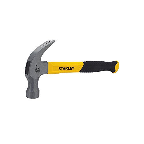 Stanley STHT51539 20Oz Curve Claw Fiberglass Hammer,