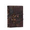 Leather Journal with lined Deckle Edge Paper 8x6 inch and Vintage Key/Handmade Writing Notebook Diary/Bound Daily Notepad for Men & Women Medium, Sketch/Writing pad, for Artists (8 x 6, Brown)