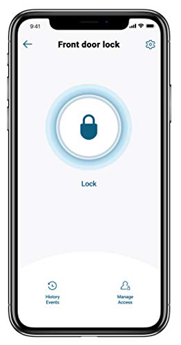 eufy Security E130 Smart Lock Touch, Fingerprint Keyless Entry Door Lock, Bluetooth Electronic Deadbolt, Touchscreen Keypad, IP65 Weatherproofing, Compatible with Wi-Fi Bridge