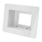 Wall Plate Recessed Box for Power Point Outlet + Clipsal Type AV Connections