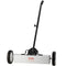 VEVOR Rolling Magnetic Sweeper with Wheels, Push-Type Magnetic Pick Up Sweeper, Large Magnet Pickup Lawn Sweeper, 20.4kg Magnet with Telescoping Handle, Easy Cleanup of Workshop Garage Yard