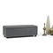 Simpli Home Kingsley Large Storage Ottoman Bench, Stone Grey