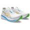 ASICS Men's GEL-NIMBUS 26 Running Shoes, White/Waterscape, 12.5