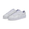 PUMA Women's Jada Renew Sneaker, White-White-Silver, US 9