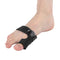 Toe Brace, Adhesive Toe Fracture Fixator Reusable Hammertoe Separators Straightener Hallux Valgus Correction Splints Protectors Support Wraps for Broken Toes Stress Fracture Men Women(Black)