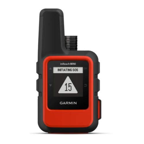 Garmin inReach Mini, Lightweight and Compact Satellite Communicator, Orange