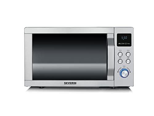 Severin Microwave with Grill MW 7751, Brushed Stainless Steel/Silver