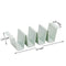 Youngever 8 Pack Plastic Taco Holder Stand, Dishwasher Top Rack Safe, Microwave Safe, Set of 8 Assorted Colors (Urban)