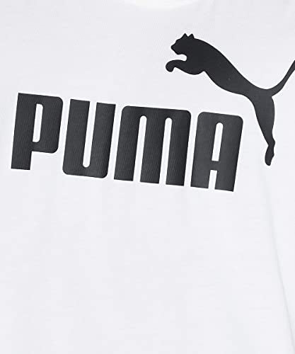 PUMA Men's Essential Tank Top, White, S