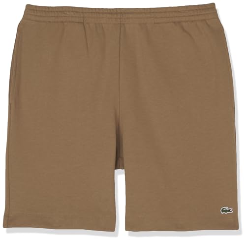Lacoste Men's Cotton Fleece Short, Green, Large