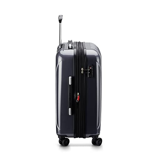 DELSEY Paris Helium Aero Hardside Expandable Luggage with Spinner Wheels, Titanium, Carry-On 21 Inch, Helium Aero Hardside Expandable Luggage with Spinner Wheels