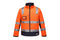 Huski K8074 High Visibility Reflective Chassis 2-in-1 Softshell Jacket Orange/Navy, X-Large