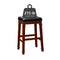 Linon Kennedy Backless PU bar Stool