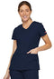 Dickies EDS Signature Women Scrubs Top V-Neck 85906, Navy, Large