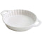 STAUB Ceramics Bakeware-Pie-Pans Dish, 9-inch, White