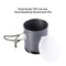 Fire-Maple 1L Hard Anodized Aluminum Pot | Outdoor Camping Backpacking Hiking Picnic Pot | Camping Cookware Pot with Heat Exchanger | Perfect Size for Solo Backpacker