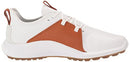 PUMA Men's Ignite Fasten8 Crafted Golf Shoe, Puma White/Gold/Leather Brown, 11
