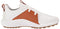 PUMA Men's Ignite Fasten8 Crafted Golf Shoe, Puma White/Gold/Leather Brown, 11