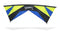 Revolution Kites EXP Sport Wing Kite with Reflex Technology (Handles / Line Set / Instruction Manual / 1 Spare Shaft) (Lime Green / Blue)