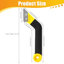 Zhichengbosi Grout Removal Tool, Tile Grout Remover Tiling Tools, Saw Angled Grout Scraping Rake with 3 PCS Extra Replacement Accessories for Tile Cleaning