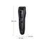 Panasonic Beard, Hair and Body Trimmer, Rechargeable with 45° Nano-Polished Japanese Stainless Steel Blades, 39 Length Settings, 3 Comb Attachments, 50-Minute Battery Life, and Washable Design (ER-GB62-H541)