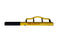 Milenco HSL Steering Wheel Lock, Yellow