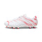 PUMA Men's Attacanto Firm, Artificial Ground Soccer Cleat Sneaker, Puma White-fire Orchid, 12