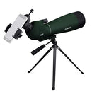 SVBONY SV28 Spotting Scope,Bird Watching Scope 20-60x80mm Waterproof Scope for Bird Watching Target Shooting Archery Hunting Beginner,Spotting Scope with Tripod Phone Adapter and Soft Case