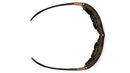Pyramex Safety Products CHB410DTP Carhartt Carthage Safety Glasses, Clear Anti-Fog Lens with Black/Tan Frame, Clear