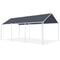 ABCCANOPY 10x20 FT Carport Garage Car Boat Shelter Party Tent, Gray