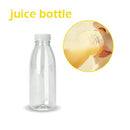 Packware Juice Plastic Bottles - Reusable Drink Containers with White Lids - Reusable & Leak-Proof Juice Bottles, Great for Storing Homemade Juices Water Smoothies & Much More - 10 Pack(300ml)