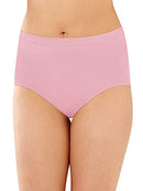 Bali Women's Comfort Revolution Brief Panty (3-Pack) (8-9, Pink Sands)