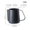 ZHNZZN Fat Separator/Gravy Separator/Grease Container for Kitchen Fat Storagegrease Keepers (550ML Black)