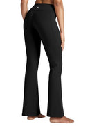 WILLIT 29" Women's Yoga Pants High Waist Flare Leggings Workout Lounge Bootcut Pants with Pockets Black S