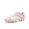 PUMA Men's Attacanto Firm, Artificial Ground Soccer Cleat Sneaker, Puma White-fire Orchid, 12