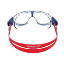 Speedo Kid's Rift Swimming Goggles, Red/Blue/Clear, One Size