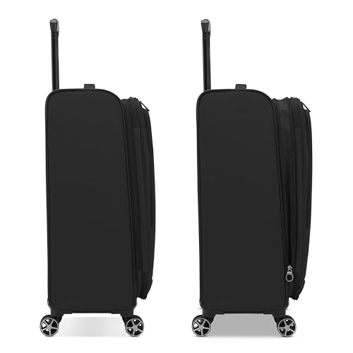 Samsonite Unisex Saire LTE Softside Expandable Luggage with Spinner Wheels, Pine Green, 3-Piece Set (20/25/28), Saire LTE Softside Expandable Luggage with Spinner Wheels