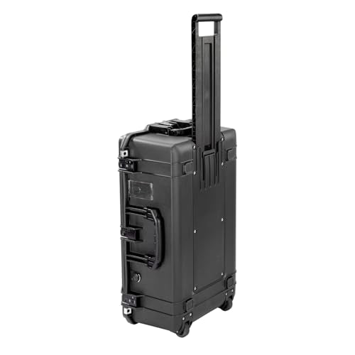 Pelican Air 1595 Travel Case - Large Hard Case Luggage - Suitcase with Wheels (Black)