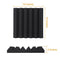 Hertber-24 Pack Wedges Acoustic Panels 12 x 12 x 2 Inches Sound Proofing Panels High Density Sound Proof Foam Soundproof Wall Panels For Wall