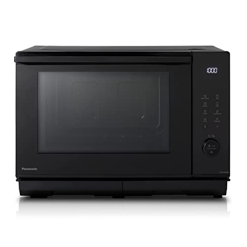 Panasonic 27L 4-in-1 Flat-Bed Combination Microwave Oven with Steam, Grill or Bake Functions 1000W (NN-DS59NBQPQ)