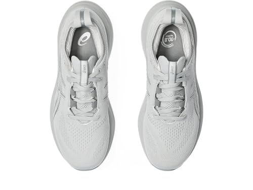 ASICS Women's Gel-Nimbus 26 Running Shoe, Concrete/Pure Silver, 7.5 US