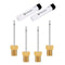 ETENWOLF Ball Pump Needles, Brass Head and Stainless Steel Body with Storage Case, for Football Basketballs Soccer Balls Volleyballs Rugby Balls, 4 Pack
