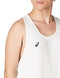 ASICS Men's Rival II Singlet, White, XX-Large