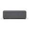 Simpli Home Kingsley Large Storage Ottoman Bench, Stone Grey