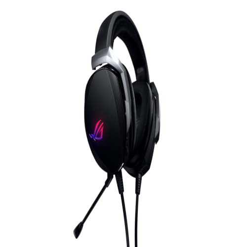 ASUS ROG Theta 7.1 Gaming Headset - USB-C, 7.1 Surround Sound, ASUS AI Noise-Cancelling Microphone, ROG Home-Theatre-Grade 7.1 DAC, Aura Sync RGB Lighting, Compatible with Mobile, PC, PS5, PS4, Switch